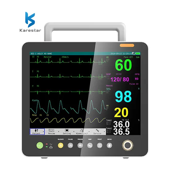 Lepu ICU Monitor Patient, Patient ICU Monitor, Touch Medic Monitor, Patient Monitor 15 Inch, Capnography Etco2 Monitor