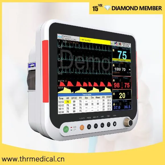 ICU Monitor Patient, Patient ICU Monitor, Touch Medic Monitor, Patient Monitor 15 Inch, Capnography Etco2 Monitor