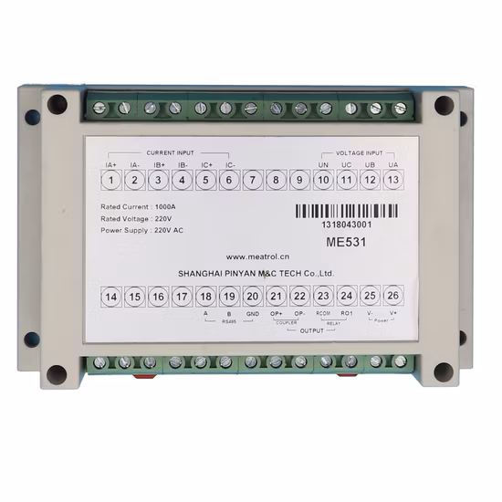 Me531 다기능 파워미터 전력 분석 DIN 레일 로고스키 코일 에너지 미터
