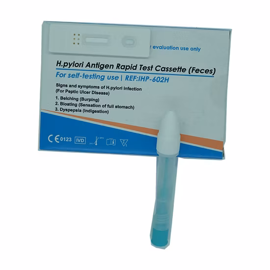 의료 진단 H Pylori Poct 항원 테스트 H Pylori Helicobacter Pylori 대변 신속한 테스트 키트